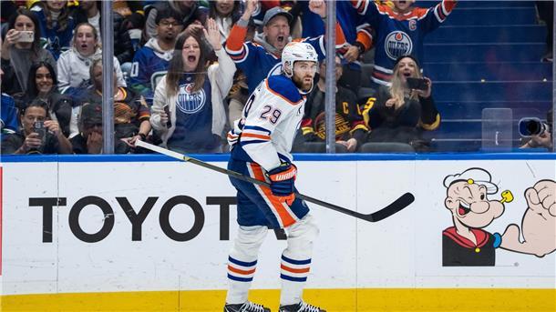 Zwei Draisaitl-Tore im 800. Spiel: Oilers verlieren trotzdem Der Mann mit Torgarantie: Leon Draisaitl.