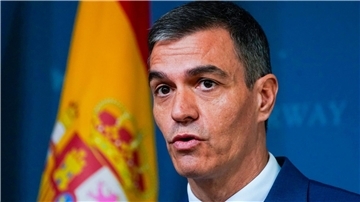 Der Ministerpräsident von Spanien: Pedro Sánchez.