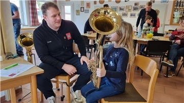 Musik-Workshop für Kinder beim Musikzug Kirchtimke