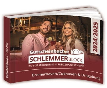 Der neue Schlemmerblock für die Region Bremerhaven/Cuxhaven ist da!