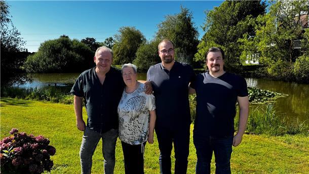 Neuer der Vorstand AWO Unterweser (von links): Christian Plutat, Angelika Czenkusch, Stefan Seidl und Torben Hafenegger.