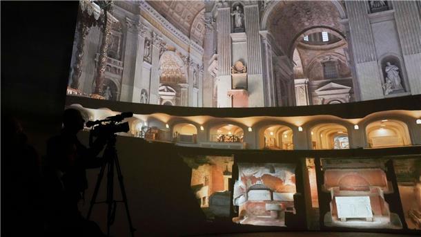 KI erschafft „digitalen Zwilling“ von Petersdom Der Petersdom ist in all seinen architektonischen Teilen virtuell besuchbar.