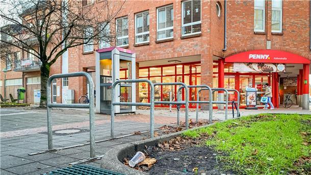 Der Platz zwischen Penny-Markt und Arbeiterwohlfahrt-Geschäftsstelle in der Hafenstraße ist immer wieder in den Schlagzeilen.