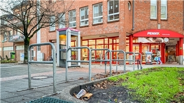 Der Platz zwischen Penny-Markt und Arbeiterwohlfahrt-Geschäftsstelle in der Hafenstraße ist immer wieder in den Schlagzeilen.