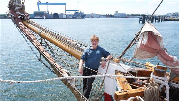 Arved Fuchs setzt Expeditionsreihe „Ocean Change“ fort Der Polarforscher und Autor auf seinem Segelschiff „Dagmar Aaen“.