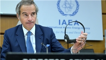 „Der Prozess der Abrüstung oder des kontrollierten Abbaus der Atomwaffenarsenale ist zum Stillstand gekommen“, sagt IAEA-Chef Grossi.