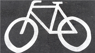 Radweg-Symbol