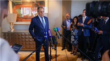 Der russische Außenminister Sergej Lawrow hat Bali bereits wieder verlassen.