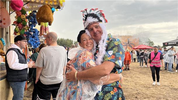 Der Samstag beim Sandstedter Sommer stand ganz im Zeichen von Schlager und Party...