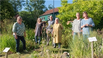Der Schaugarten der NABU-Gruppe Gartenlust und Blütensaum in Dorum