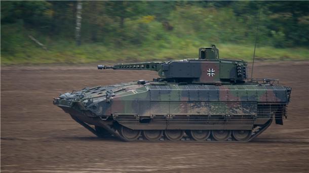 Der Schützenpanzer Puma war bei Übungen der Bundeswehr komplett ausgefallen.