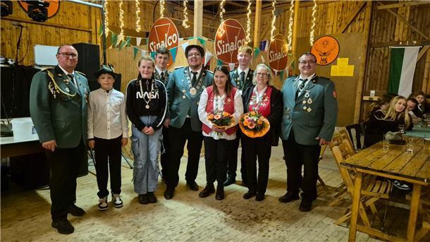 Gruppenfoto vom Schützenfest in Winkeldorf