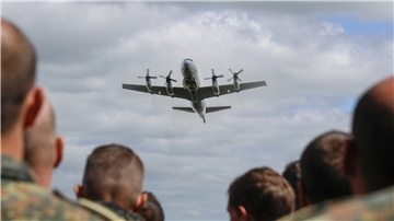 Der Seefernaufklärer P-3C Orion ist das größte Kampfflugzeug der Bundeswehr.