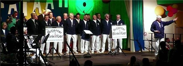 Der Shantychor Butjenter Blinkfüer sorgte für einen zusätzlichen Höhepunkt im Tataah-Programm.