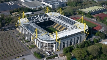 Der Signal Iduna Park, Stadion von Borussia Dortmund.