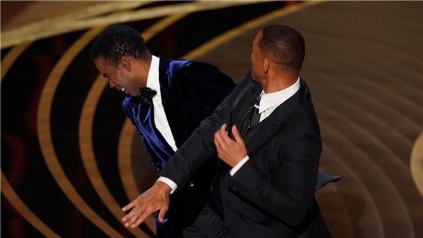 Der Skandal: Will Smith verpasst Moderator Chris Rock bei der letzten Oscar-Gala eine Ohrfeige.