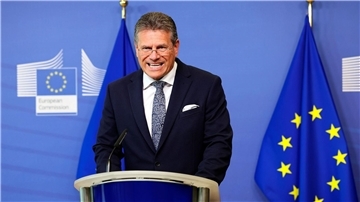 Der Slowake Maros Sefcovic hat den Posten als Klimakommissar im August vom Niederländer Frans Timmermans übernommen.