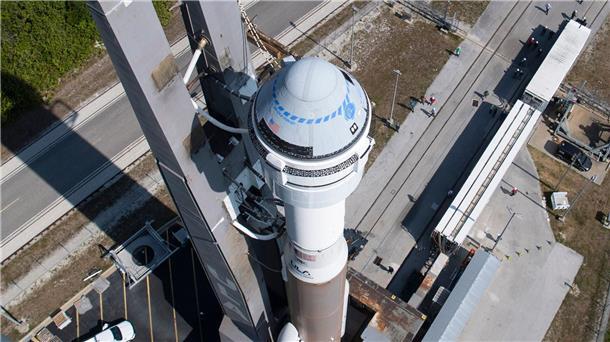 „Starliner“ zu erstem Flug mit Besatzung aufgebrochen Der „Starliner“ ist ein teilweise wiederverwendbares Raumfahrzeug, das aus einer rund drei Meter hohen Kapsel für die Besatzung und einem Servicemodul besteht.