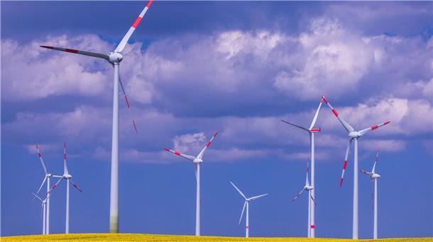 Der Strom durch Windkraftanlagen belief sich zum Jahresbeginn auf einen Gesamterzeugungsanteil von 32,2 Prozent.