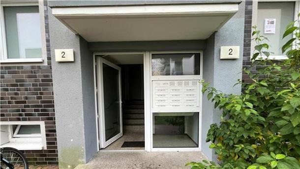 42-Jährige in Buxtehude angezündet: Was über den tödlichen Streit bekannt ist Der Tag danach: Hier spielte sich am Montag um kurz vor 21 Uhr die Gewalttat ab. Foto: Vasel