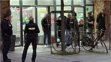 Der Tatort liegt mitten in der Innenstadt. 