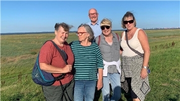 Der Touristik-Verein besucht den Langwarder Groden.