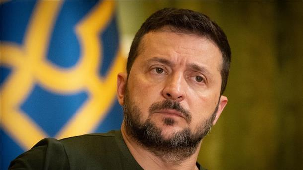 Der ukrainische Präsident Selenskyj kämpft auch mit Worten um sein Land. (Archivbild)