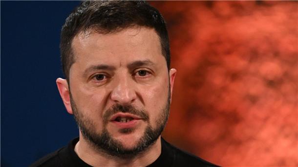 Britische Reichweite für ukrainische Offensive Der ukrainische Präsident Wolodymyr Selenskyj.