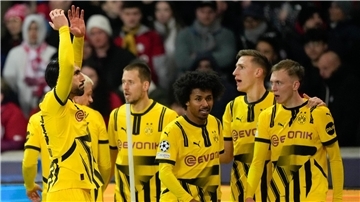 Der Viertelfinaleinzug sorgt beim BVB für Jubel und macht Mut.