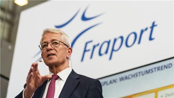 Fraport bei Ausbauprojekten von Flughäfen im Plan Der Vorstandsvorsitzende der Fraport AG, Stefan Schulte.