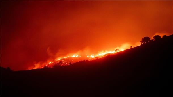 Der Waldbrand in der Nähe von Portbou in Katalonien konnte weitgehend unter Kontrolle gebracht werden.