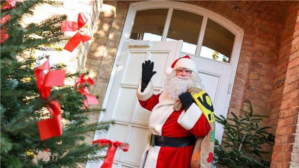 Der Weihnachtsmann in Himmelpfort - bald macht er sich wieder auf den Weg.