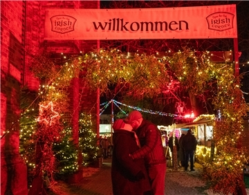 Der Weihnachtsmarkt 2022 startet wieder. Die Irish Corner lädt ein.