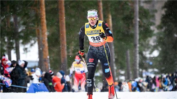 Gutes Rennen trotz Sturz: Langläuferin Carl in WM-Form Derzeit stark in Form: Teamsprint-Olympiasiegerin Victoria Carl.