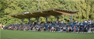 Tribüne Ahe-Stadion