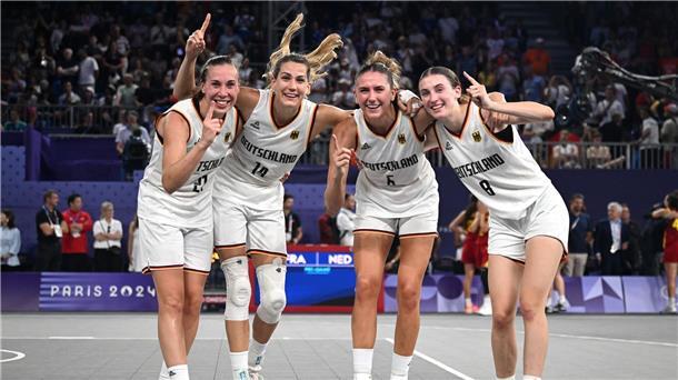 Deutschland ist Olympiasieger im 3x3 der Damen.