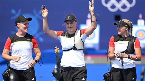 Bogenschützinnen verpassen Olympia-Medaille: „Sehr traurig“ Deutschlands Bogen-Trio unterlag im Viertelfinale den Mexikanerinnen.