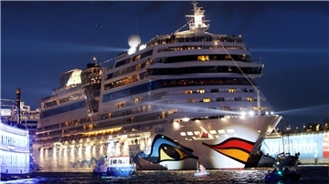 Die „Aidasol“ kommt zur Sail 2025 nach Bremerhaven. Die Reederei will das Windjammer-Festival auch sponsern.