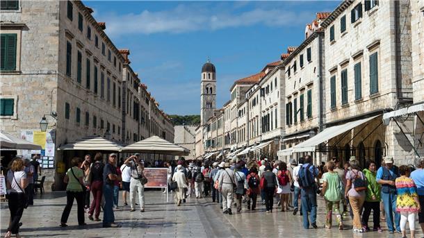 Die Altstadt von Dubrovnik.