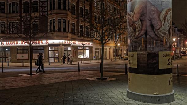 Die Apotheke am Beginn der Alten Bürger in Bremerhaven - von Fotokünstler Thomas Damson gesehen.