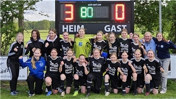 Die B-Juniorinnen der SG Anderlingen/Byhusen/Selsingen haben sich die Kreismeisterschaft gesichert.