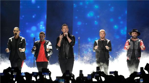 30 Jahre Backstreet Boys: „Die netten Jungs von nebenan?“ Die Backstreet Boys treten immer noch auf, wie hier 2018 in Nashville.