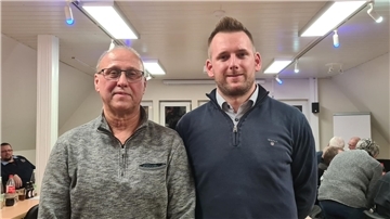 Die beiden neuen Vorsitzenden Ulf Mehrtens (links) und Tom Hamann.