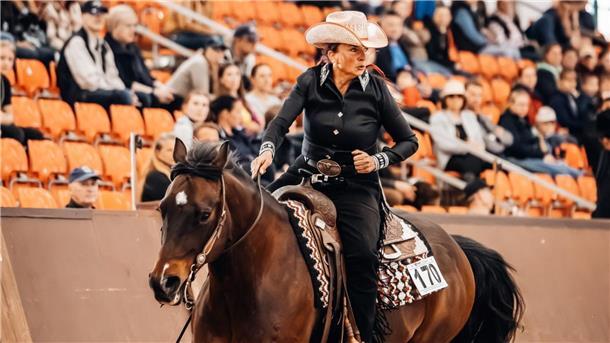 Die Bremervörder Westernreiterin Claudia Gülich-Hartwig und ihr American Quarter Horse "Legends Remedy" werden im September bei den German Open der Ersten Westernreiter Union (EWU) an den Start gehen.