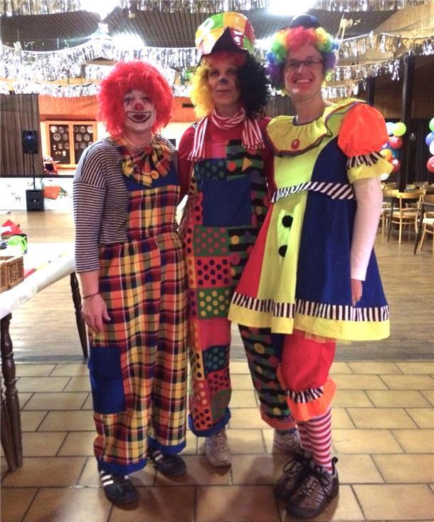 MTV Hesedorf feiert bunten Kinderfasching Die Clowns freuen sich auf viele kleine Besucher beim Kinderfasching des MTV Hesedorf.