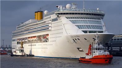 Kreuzfahrtschiff „Costa Victoria“ soll verkauft worden sein Die „Costa Victoria“ war zum Zeitpunkt des Baus 1996 das größte in Deutschland gebaute Kreuzfahrtschiff.