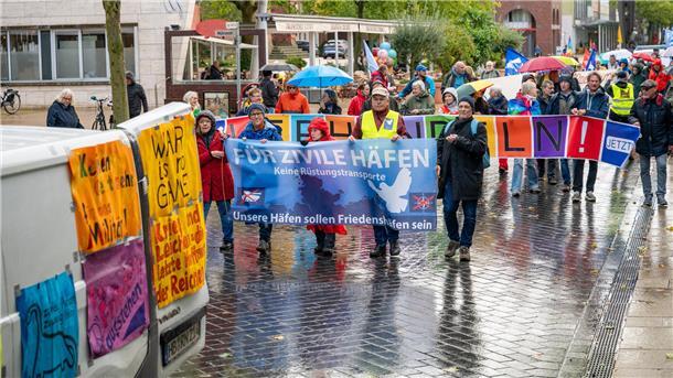 Friedensdemonstration in Bremerhaven