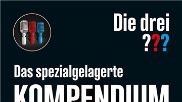 „Die drei ??? - Das spezialgelagerte Kompendium“ stellt auf fast 450 Seiten viel Wissenswertes zusammen.