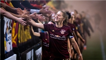 Die ehemalige Selsingerin Elisa Bäron ist schon seit fast zehn Jahren in den USA und inzwischen Kapitänin ihres Teams beim Detroit City FC.