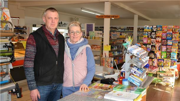 "Die Entscheidung, den Laden zu schließen, fiel uns schwer": Iris und Harry Ohlandt geben ihren Einzelhandel in Ringstedt auf.